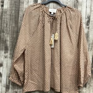 CLEOBELLA LONG SLEEVE BLOUSE NWT/